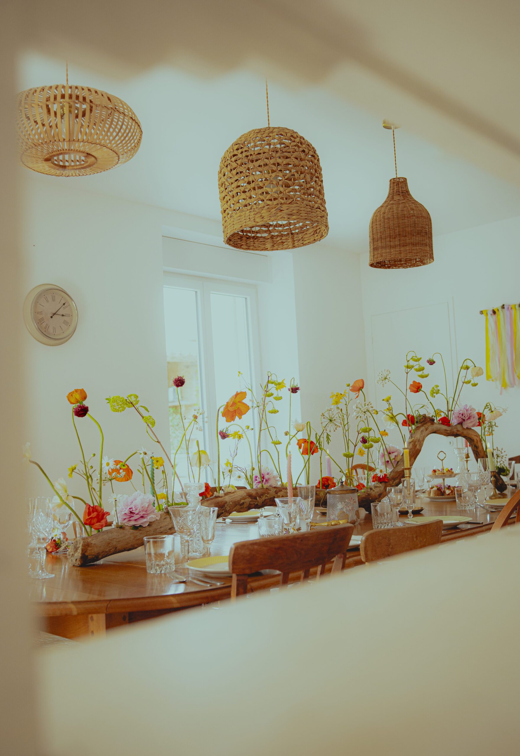 Centre de table original mariage tarn